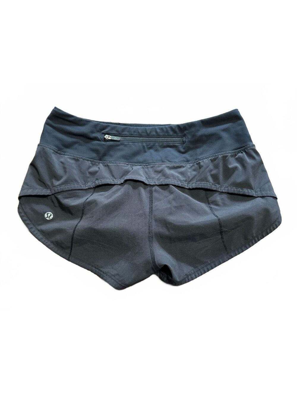 Lululemon Womens Speed Up Low-Rise Lined Shorts 2.5" Black Size 2 W0822S